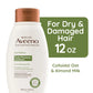 Aveeno Oat Milk Blend Moisturizing Shampoo, For Dry, Damaged Hair, 12 fl oz