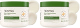 Aveeno Daily Moisturizing Cream with Prebiotic Oat & Shea Butter for Body,Face & Hands Moisturizer Cream,Hydrates Normal to Dry,Sensitive Skin,Fragrance Free,Non-Comedogenic,20 oz,(Pack of 2)