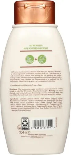 Aveeno Oat Milk Blend Moisturizing Conditioner, Ultra-Hydrating, for Dry, Damaged Hair, 12 fl oz (Pack of 4)