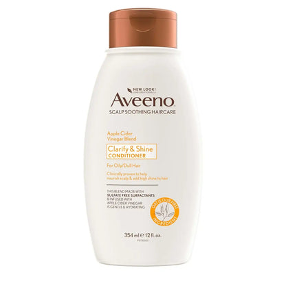Aveeno Apple Cider Vinegar Clarifying Conditioner, 12 fl oz