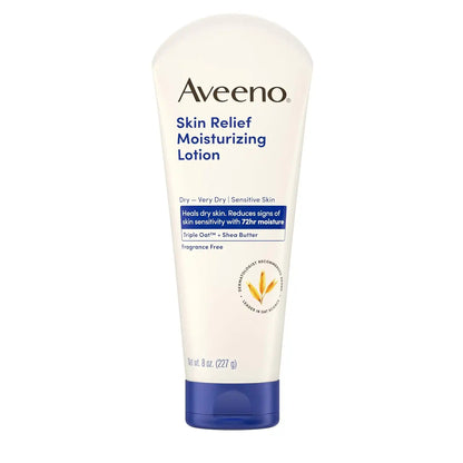 Aveeno Skin Relief Moisturizing Lotion, Fragrance-Free, 8 oz